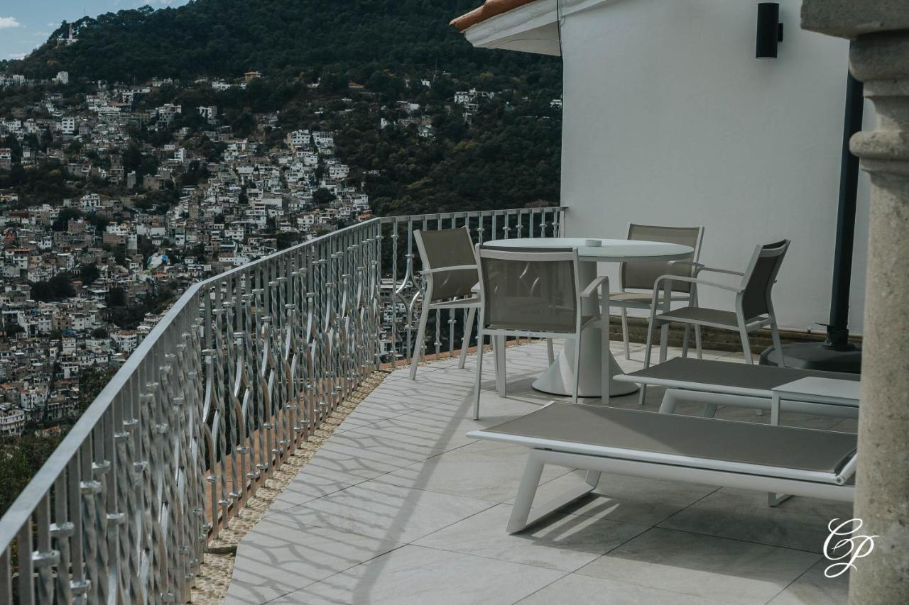 De Cantera Y Plata Hotel Boutique 태스코 데 알라르콘 외부 사진